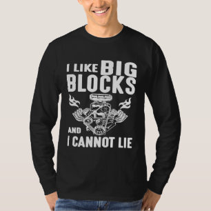 T-shirt J'Aime Les Gros Blocs Et Je Ne Peux Pas Maimer Le