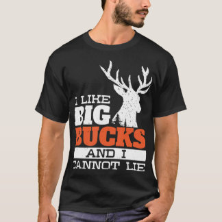 T-shirt J'aime les gros dollars Femmes Hunter Canard d'aqu