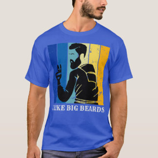 T-shirt J'aime les grosses barbes 12