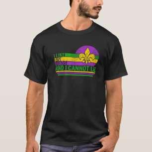 T-shirt J'Aime Les Grosses Perles Je Ne Peux Pas Mentir Ma