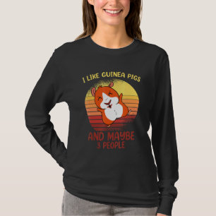 T-shirt J'Aime Les Guinéens Cochons De Guinée