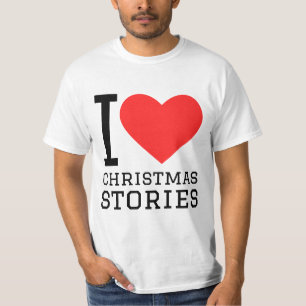 T-shirt J'aime les histoires de Noël