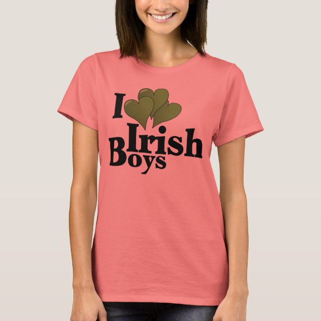 T-shirt J'Aime Les Irlandais (Devant)