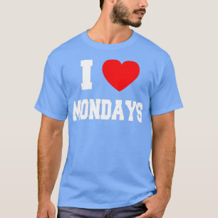 T-shirt J'aime les lundis