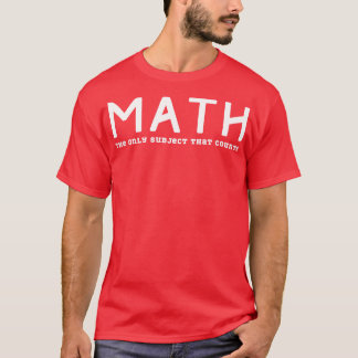 T-shirt J'aime les maths