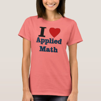 T-shirt J'aime les maths appliquées