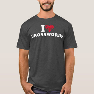 T-shirt J'aime les mots croisés