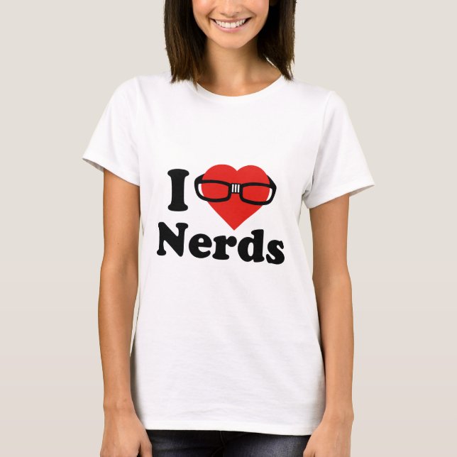 T-shirt J'Aime Les Nerds (Devant)