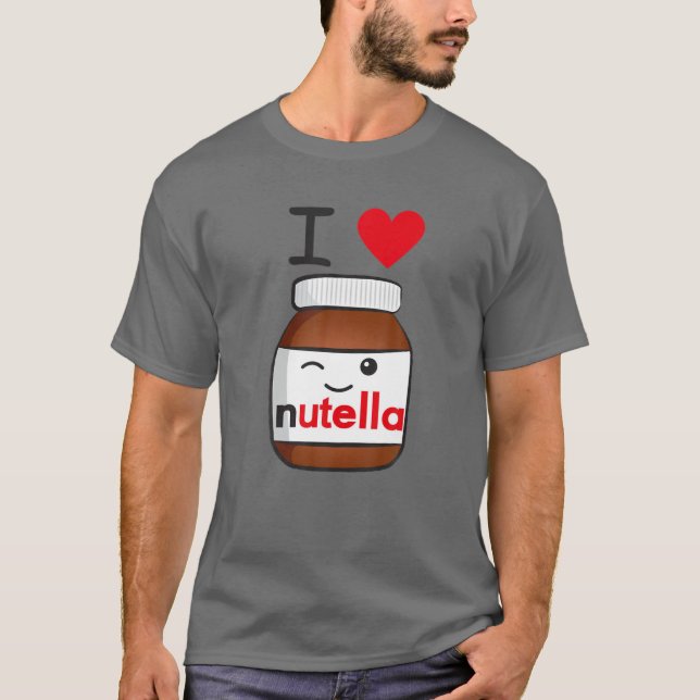T-shirt J'Aime Les Nutelles (Devant)