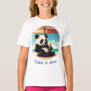 T-shirt J'aime les ours de panda