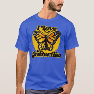 T-shirt J'aime les papillons1