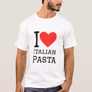 T-shirt J'aime les pâtes italiennes