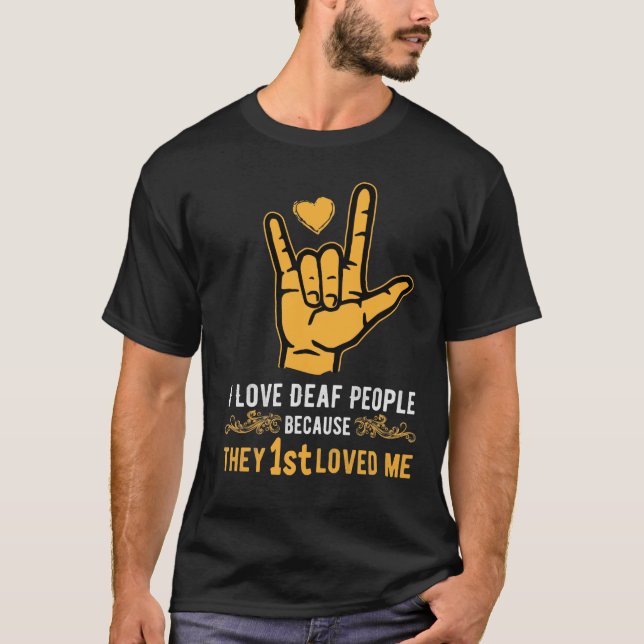 T-SHIRT J'AIME LES PERSONNES QUI SONT MORTES PARCE QU'ELLE (Devant)