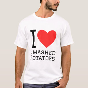T-shirt J'aime les pommes de terre cassées