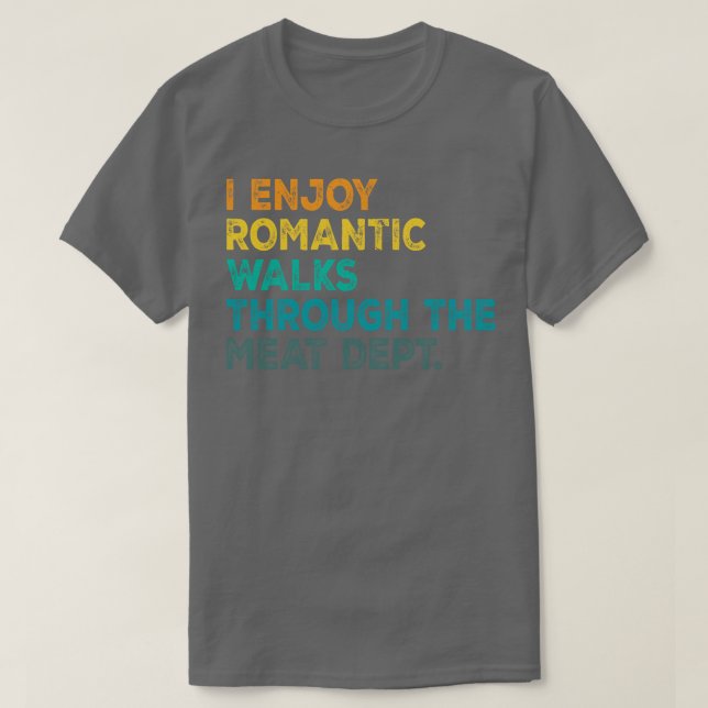 T-shirt J'Aime Les Promenades Romc À Travers Le Service De (Design devant)