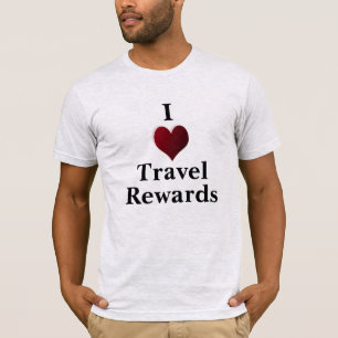 T-shirt J'aime les récompenses voyage Indépendance financi