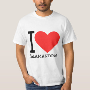 T-shirt J'aime les salamandras