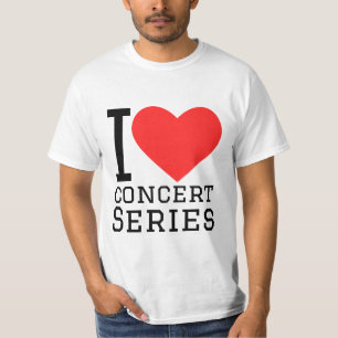 T-shirt J'aime les séries de concerts