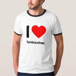 T-shirt j'aime les tambourins