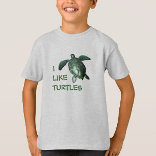 T-shirt J'aime les tortues