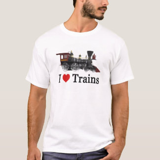 T-shirt J'aime les trains