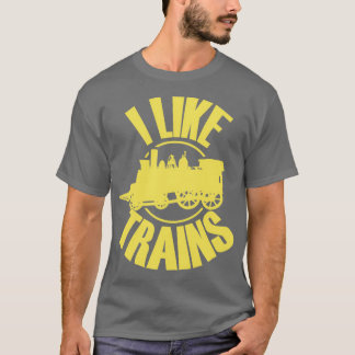 T-shirt J'Aime Les Trains 3