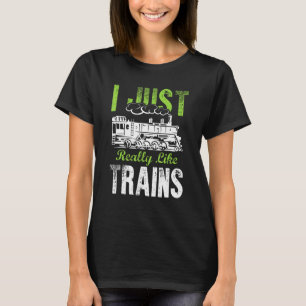 T-shirt J'Aime Les Trains Train