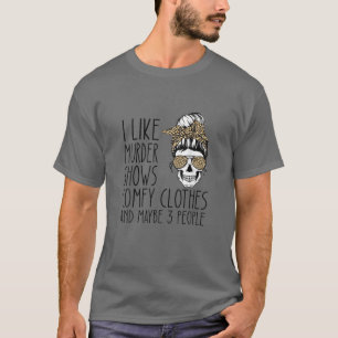 T-shirt J'Aime Les Vidéos De Meurtre Comfy Les Vêtements