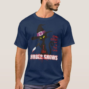 T-shirt J'Aime Les Vidéos De Meurtre Comfy Les Vêtements E