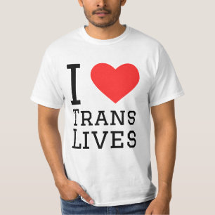 T-shirt J'aime les vies trans