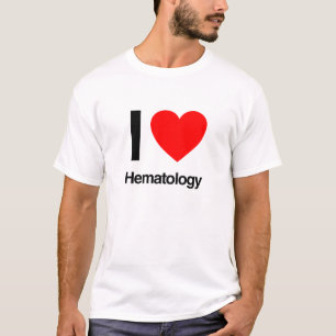 T-shirt j'aime l'hématologie