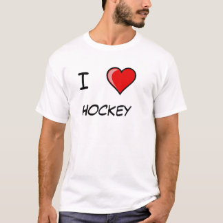 T-shirt J'aime l'hockey
