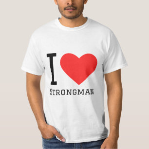 T-shirt J'aime l'homme fort