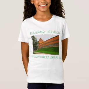 T-Shirt J'aime Lida Belarus Architecture Château