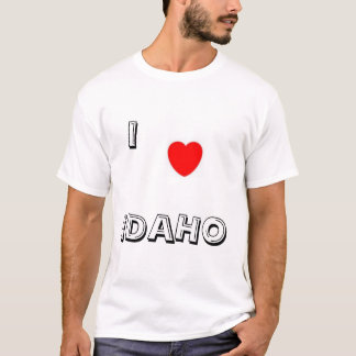T-shirt J'aime l'Idaho