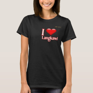 T-shirt J'aime l'île de Langkawi
