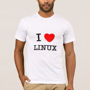 T-SHIRT J'AIME LINUX