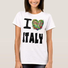T-shirt J'aime l'Italie