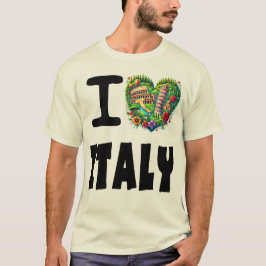 T-shirt J'aime l'Italie