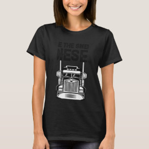 T-shirt J'aime l'odeur du diesel dans le camion du matin D
