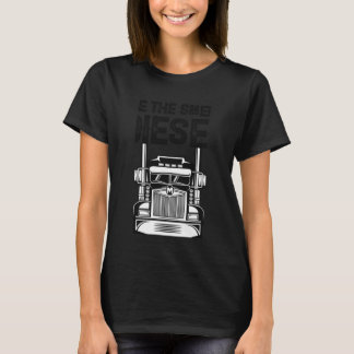 T-shirt J'aime l'odeur du diesel dans le camion du matin D
