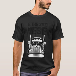 T-shirt J'aime l'odeur du diesel dans le camion du matin D