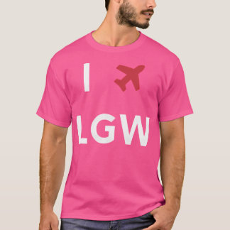 T-shirt J'Aime Londres Gatwick Lgw
