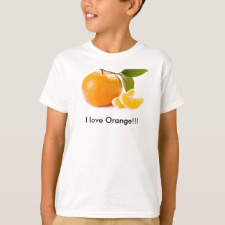 T-shirt J'aime l'orange ! ! !