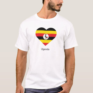 T-shirt J'aime l'Ouganda