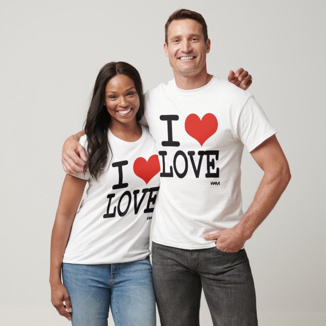 T-shirt J'aime LOVE (Unisexe)