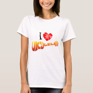 T-shirt J'aime l'ukulélé