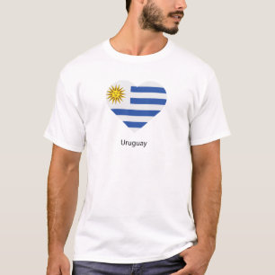 T-shirt J'aime l'Uruguay