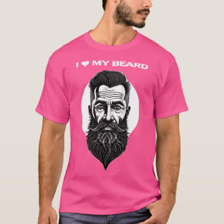 T-shirt J'aime ma barbe