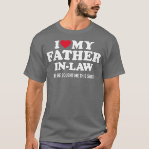 T-shirt J'aime ma belle-mère pour ma belle-fille